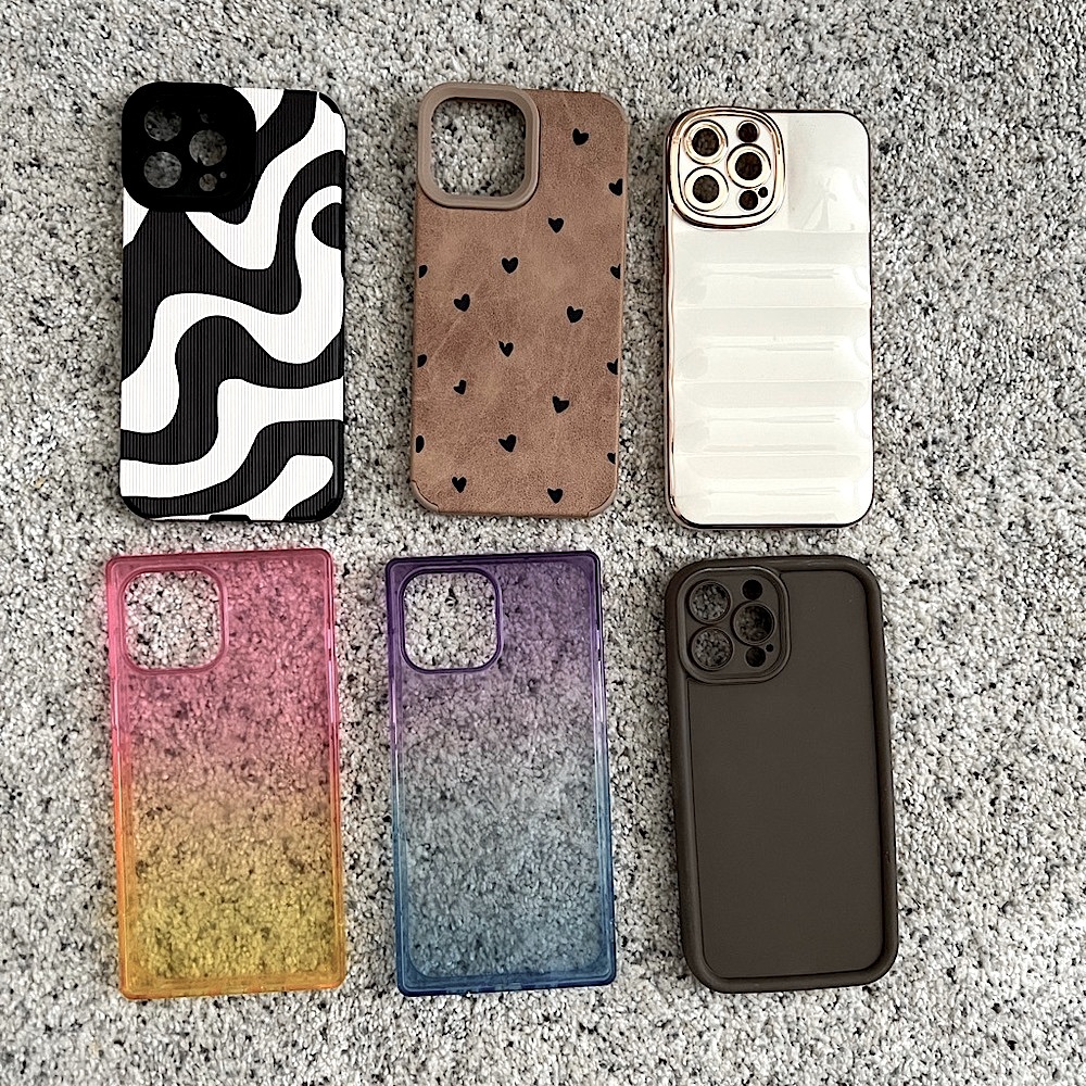 iPhone 13 Pro Max Cases (Set of six).
